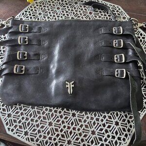 Frye Black Leather Purse